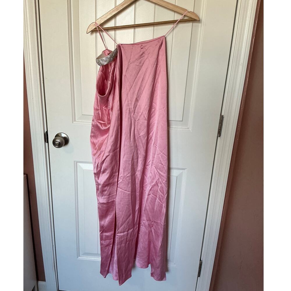 NWT Nue x Desordre Venus Rhinestone and Satin Skirt XXSmall Pink